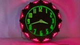 Original Aztec Neon Clock