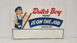 Original Dutch Boy Paint Tin Sign
