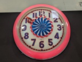 Original Cleveland Pinwheel Neon Clock