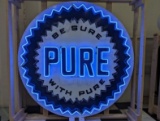 Original Pure Porcelain Animated Neon Sign