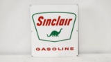 Original Sinclair Porcelain Gas Pump Plate