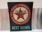 Texaco Rest Rooms Sign