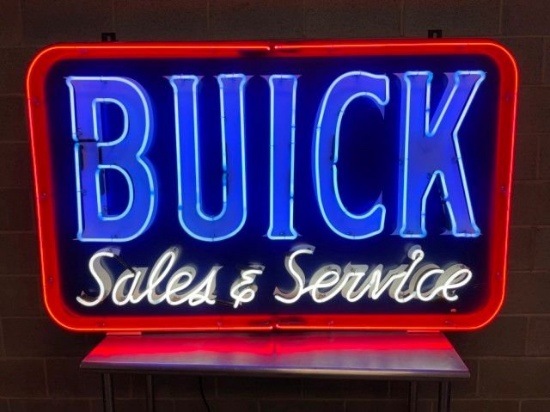 Original Buick Neon Sign w/ Neon