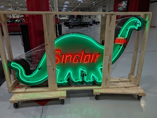 Sinclair Dino Neon Sign