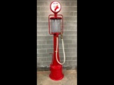 Texaco Fry Mae West Mod. 117 Visible Restored Gas Pump w/ Globe