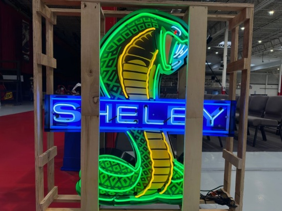 Shelby Snake Neon Sign