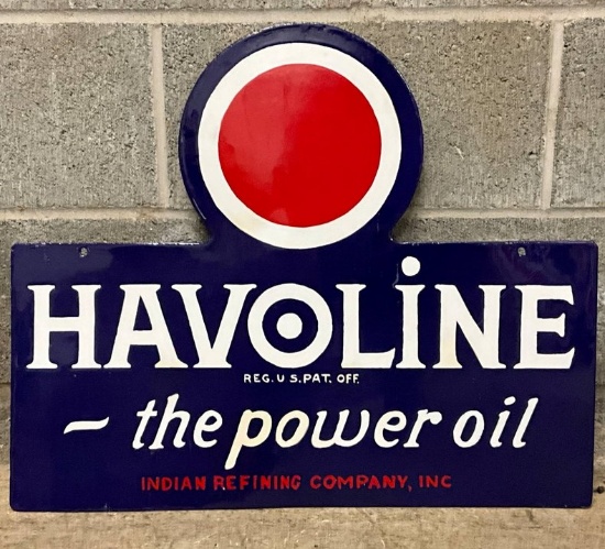 HAVOLINE THE POWER OIL SIGN