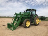 John Deere 7200r Tractor W/h480 Loader