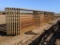 8 STAND ALONE STEEL PANELS W/ GATE