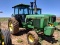 JOHN DEERE 4440 TRACTOR, POWERSHIFT TRANS, 2 SCV'S, SHOWING 2871 HRS, S/N-4440P 049360R