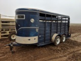 1991 CM HORSE TRAILER, S/N-49TSB1626M1002356