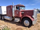 1981 PETERBILT 359, CONVENTIONAL CAB, SHOWING 298418 MILES, VIN-1XP9D29X1BP139053