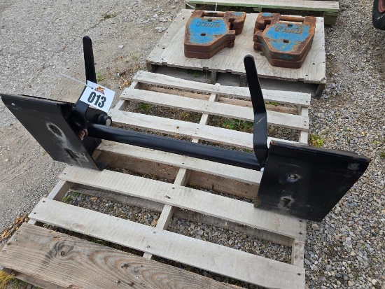 Skid Steer Quick Attach For Loader (Unused)