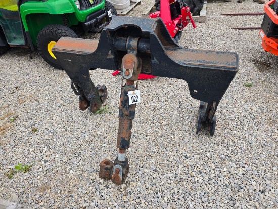 Cih Heavy Duty Quick Hitch With Toplink, For A Steiger 370 Tractor