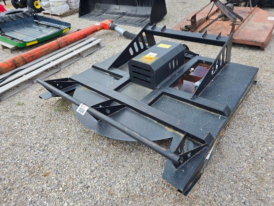 Pabreak 6ft Rotary Mower Skid Steer Quick Attach, Hydraulic Hoses