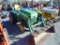 JD 770 compact tractor loader & bucket