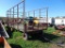 218 foot hay wagon on single axle running gear