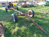 Central tractor single axle running gear