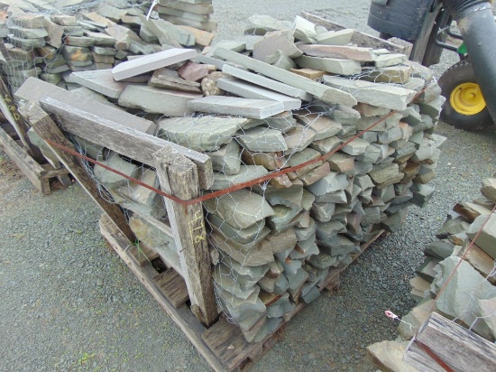 Pallet of bluestone edging