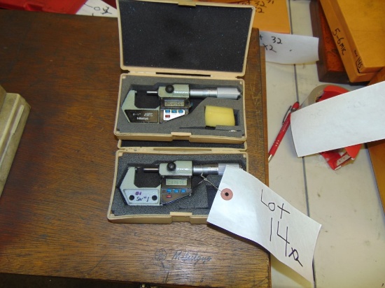 Mitutoyo Digital Micrometers