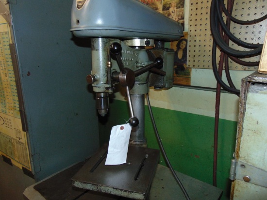 Drill Press with Rolling Cart 