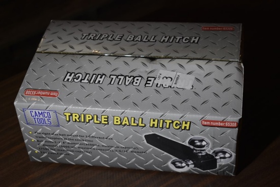 Triple Ball Trailer Hitch