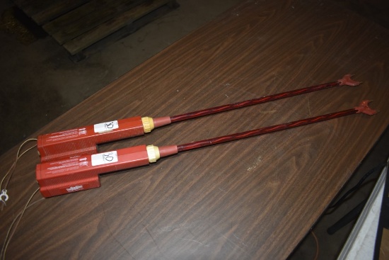 2 "The Red One" Hotshot Cattle Prods