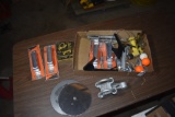 Flat of Door Handles, U-bolts, dead Bolts, Saw Blades, etc