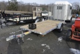 2006 LoadRite Galvanized steel/Wood deck trailer