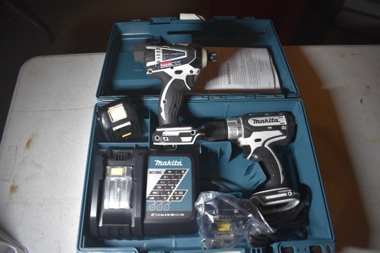 Makita 18V impact and drill set