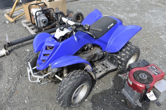 E-Ton Kids Blue Fourwheeler