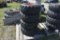 New Forerunner 12-16.5 skidsteer tires on 8 lug rims