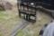 New Kivel 4200lb Step Through Quick Attach Pallet Forks