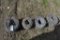 4 rolls of barbed wire