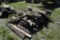 Group of about 40 fence posts