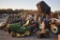 2001 John Deere 455 All Wheel Steer Diesel Lawn Tractor with Trac Vac Bagger System