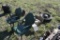 Green outdoor chairs, awooga horn, diamond plate wheel covers
