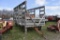 Wooden Hay Wagon