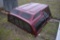 6 1/2 ft truck cap, maroon
