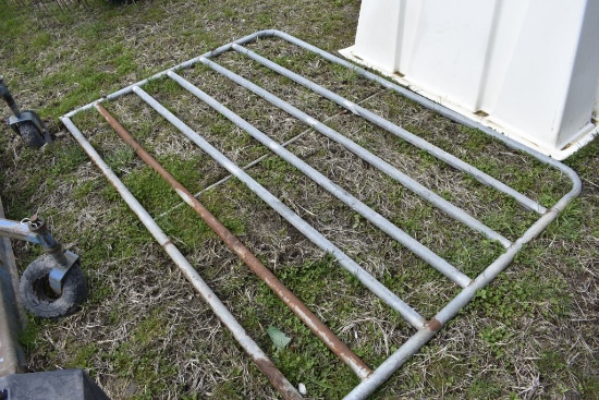 8 foot galvanized farm gate