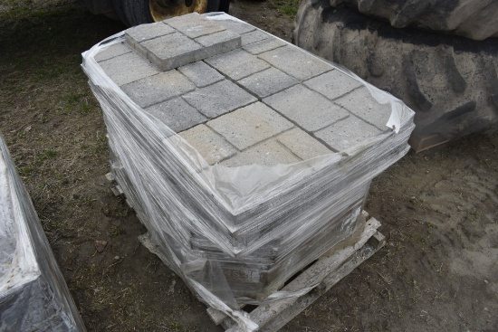 Pallet of Mixed Walkway Pavers