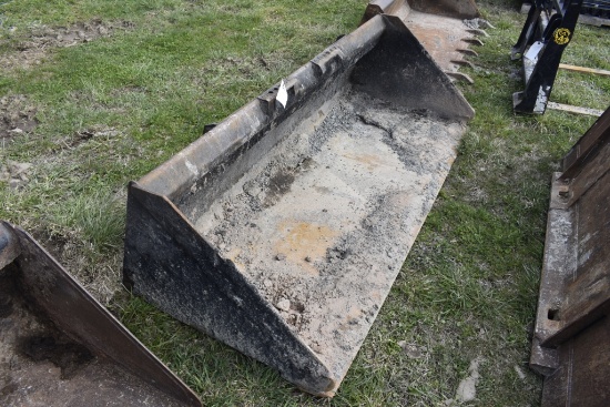 78in Skid Steer Quick Tach Bucket