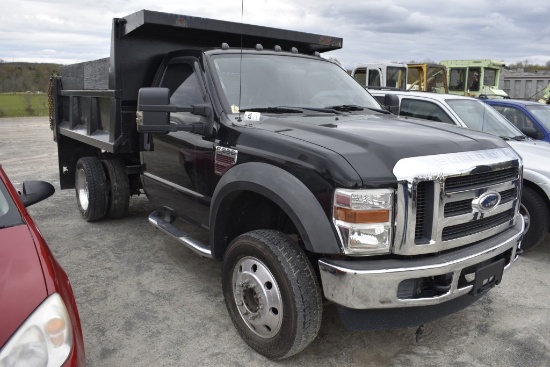 2008 Ford F-550 XLT Diesel Dump Truck