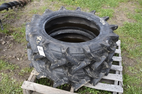 Pair of Harvest King 9.5-24 Tractor Ag Tires