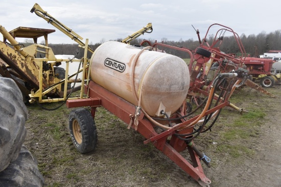 Century 300 Gallon Tow Behind Sprayer