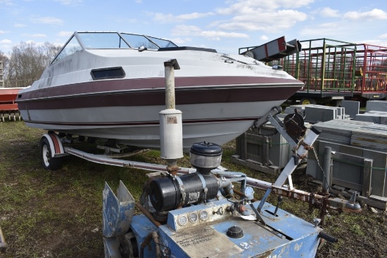 Boat with Mercruiser 3.0L Engine with Load Rite Trailer