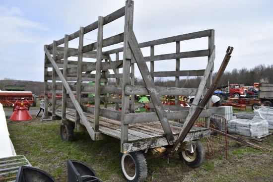 16 Foot Wooden Hay Wagon