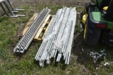 Pallet of approx 30 1in 6ft long Threaded Rods