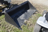 New 74 inch Quick Attach bucket with teeth