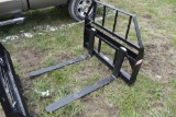 New Kivel 3500lb Quick Attach Pallet Forks